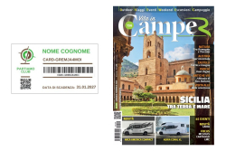 Tessera Club Partiamo + Abbonamento Rivista "Vita in Camper"