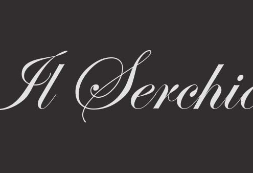 Logo tipografico dell’area sosta Il Serchio