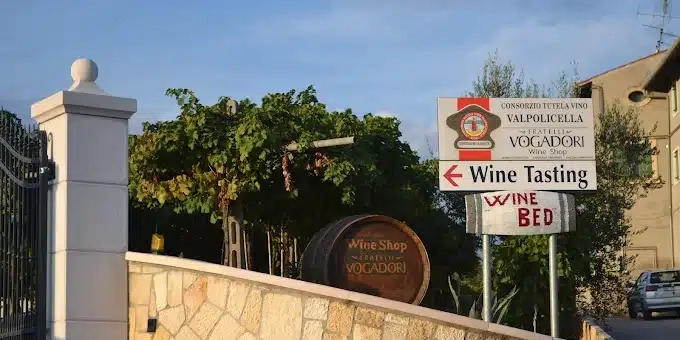 Insegna Acinaticum Wine Shop e Bed