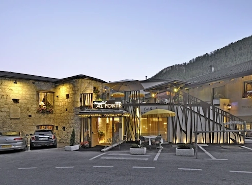 Ingresso della fortezza Hotel Al Forte