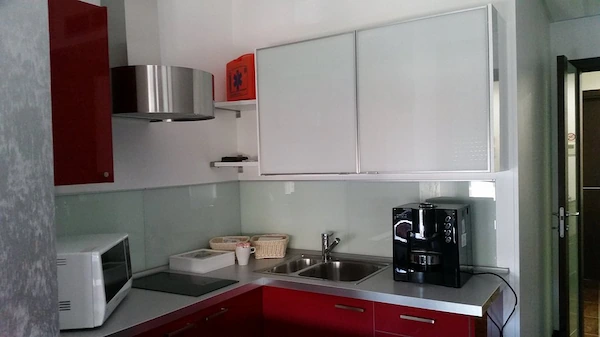 Angolo ristoro con cucina attrezzata al B&B Imbriani 24